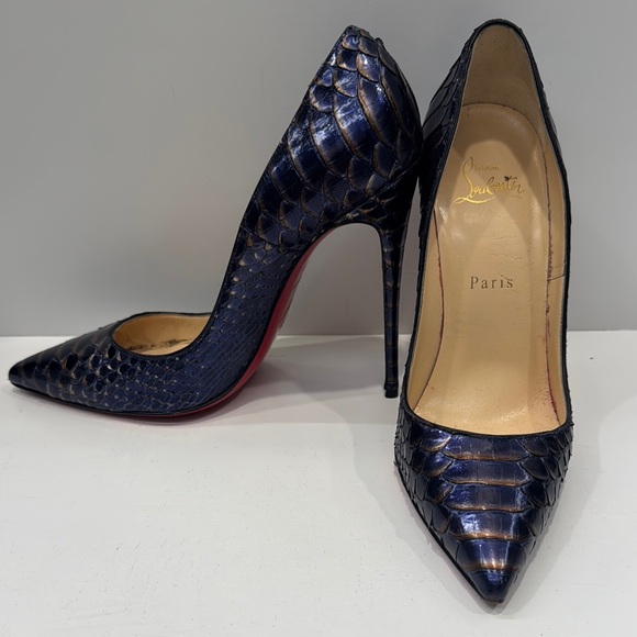 Christian Louboutin python so Kate Pumps - Picture 4 of 9